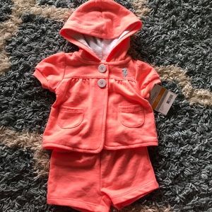🔥3/$15🔥 Carters Newborn 2 Piece Cardigan Set